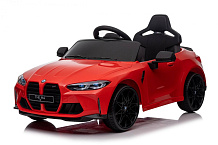 Детский электромобиль RiverToys BMW M4 A004AA красный