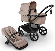 Коляска Bugaboo Fox 5 Renew complete 2 в 1 Black/Desert Taupe Melange-Desert Taupe Melange