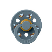 Пустышка латексная Bibs Studio Colour - Bumblebee Friends, 0+ 10024260 Petrol