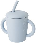Силиконовый поильник с трубочкой edda STC STC-01005 Небо