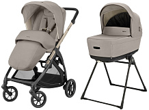 Коляска Inglesina Electa System Duo KA59S0 с подставкой под люльку Standup 2 в 1 Battery Beige