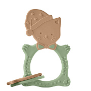 Прорезыватель Roxy-Kids Meow Teether RMT-006 оливковый