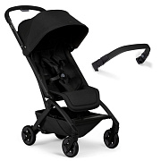 Детская прогулочная коляска Joolz Aer 2 с бампером Space Black/Black Carbon