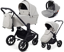 Детская коляска Rant Flex 3 в 1 RA076 с автокреслом Cruise Grey Stone