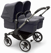 Коляска для двойни Bugaboo Donkey 5 Twin шасси Graphite Grey Melange