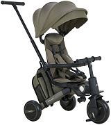 Велосипед трехколесный Pituso Leve Pro складной, с сумкой 2026 Khaki/Хакки(серая рама)