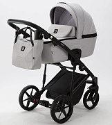 Детская коляска Adamex Mobi 3 в 1 M-TK01 Светло-серый