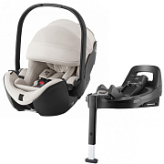 Набор автокресло Britax Roemer Baby-Safe Pro LUX + база Vario Base 5Z Soft Taupe