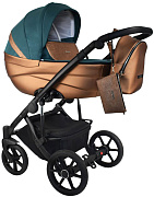 Детская коляска Bexa Ideal Limited Edition 2 в 1 LE105 золотой+зеленый