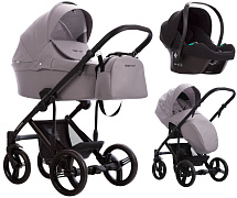 Детская коляска Bebetto Magnum Light 3 в 1 с автокреслом Avionaut Cosmo 02 св.серый