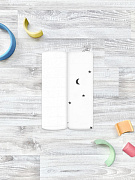 Пелёнки Mjolk муслиновые 2 шт 110х110 см Ночное небо/White