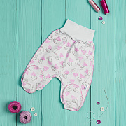 Ползунки Vikalex Зайчики на широкой резинке 62