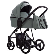 Детская коляска Bebetto Flavio Pro 3 в 1 с автокреслом Avionaut Cosmo 09 шалфей кожа