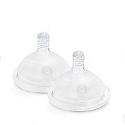 Соска Mother-K 2-5 мес. для силиконовой бутылочки, этап 1