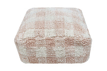 Подушка-пуф Lorena Canals Шахматы розовый 20*40*40