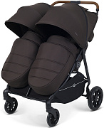 Детская прогулочная коляска для двойни Rant Twinny 2025 Chocolate