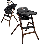 Стульчик для кормления Amarobaby Winnie черный