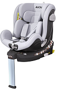 Автокресло Avova Swan Fix i-Size 0-1-2 (40-125 см, 0-25 кг) Sky Grey, светло-серый