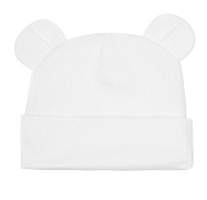 Чепчик (шапочка) AmaroBaby Nature essence bear New молочный 40