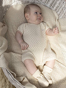 Комбинезон НаследникЪ Выжанова Ромбы НВ-МТ-063 ЧЗ натуральный