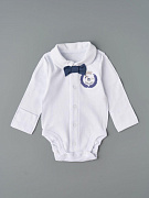 Боди Little Star Герб Лошадка 2372 (ЧЗ-мз) белый 62