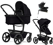 Детская коляска 4 в 1 Joolz Day 5 и автокресло Baby-Safe Core Space Black и база Baby-Safe Core без адаптеров Space Black