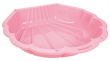 Песочница Pilsan Ракушка Abalone, 90х84х35 см. Розовый