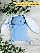 Комфортер-грелка AmaroBaby Flax Love голубой