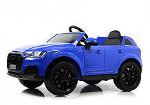 Детский электромобиль RiverToys AUDI Q7 HL678 синий глянец