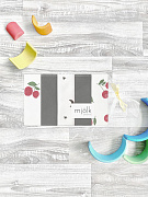 Набор платочков-слюнявчиков Mjolk Брусника 20х20 см