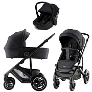 Коляска 3 в 1 Britax Roemer Smile 5Z Style и автокресло Osann Cuddle Carbon Carbon Black