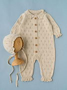 Комбинезон и чепчик Little Star 80375 (ЧЗ-мз) экрю 7159 62