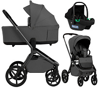 Коляска 3 в 1 Sweet Baby SBL Orso New + автокресло Elegante Plus New Dark Grey