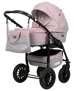 Детская коляска Rant Siena 3 в 1 07 серый-розовый