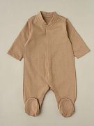 Комбинезон-стойка на кнопках Little Star 30521 (ЧЗ-мз) бежевый 68