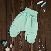 Ползунки Vikalex Мятный на широкой резинке 50