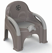 Горшок-стул AmaroBaby Baby chair серый
