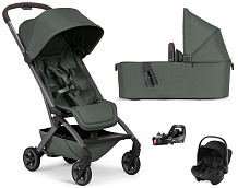 Коляска 2 в 1 Joolz Aer 2 и автокресло Baby-Safe Core Space Black и база Vario Base 5Z Forest green