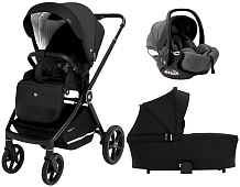 Коляска 3 в 1 Sweet Baby Stella + автокресло Premier Grey Black