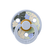 Пустышка латексная Bibs Studio Colour - Flower Child, 0+ 10014304 Dusty Blue