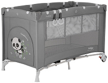Манеж-кровать Indigo Summer 2 уровня New серый