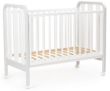 Детская кроватка Bebizaro Heirloom колесо 05/WH/GR WHITE/GRAY