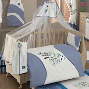 Комплект в кроватку Kidboo Sweet Home 6 предметов blue