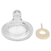 Сменная соска Pituso для бутылочки широкое горло Х-образное отверстие,густое питание