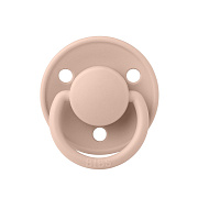 Пустышка силиконовая Bibs De Lux, 0+ 1010244 Blush