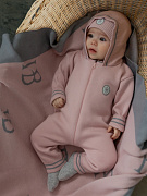 Комбинезон с капюшоном НаследникЪ Выжанова Пудра НВ-МТ-023-ПД ЧЗ