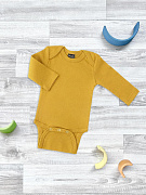 Боди Mjolk Mustard с длинным рукавом 62