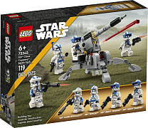 Конструктор LEGO Star Wars™ 501st Clone Troopers™ Battle Pack Боевой набор 501-го отряда клонов (75345)