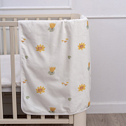 Пеленка Lappetti Лилии непромокаемая ПН01 ПН01/4 желтый