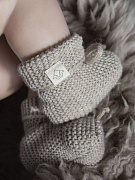 Носки вязаные НаследникЪ Выжанова НВ-ЛС-008 ЧЗ темно-бежевый 56